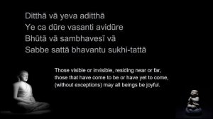 Karaniya Metta Sutta Chanting