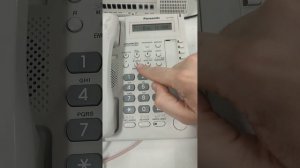 01. Cambio de fecha y hora en centralita Panasonic KX-TA308 usando Teléfono Panasonic KX-T7730