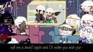 Sans au react to one video