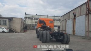 Обкатка КамАЗа  после капитального ремонта, самосвал 65115 1985года