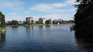 Калининград. Парк Юность, Музей Мирового океана, Дом Советов.