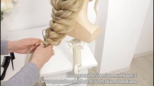 2 Легкие прически. Свадебная прическа. Прическа на средние и длинные волосы.