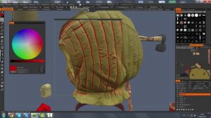 IVAN (текстурирование 2) 3D Coat урок