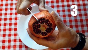 Как Почистить Гранат Быстро И Без Брызг