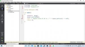 C++ programming on Linux Write a Class using Qt Creator