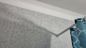 Как сделать угловой карниз в ванной