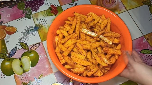 Картофель Фри Без Вреда для Здоровья | Картошка Фри в Домашних Условиях | Быстрый Рецепт