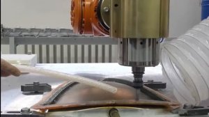 РТК фрезерования композитных изделий из углепластика (г. Красноярск)