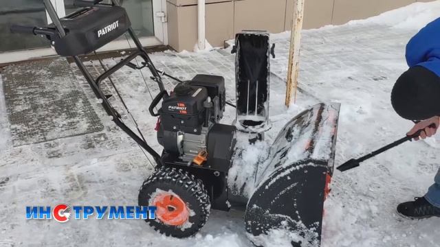 СНЕГОУБОРЩИК PATRIOT 750 PRO - отличный баланс для дома!