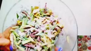 Вкусный, сытный и аппетитный салат с яичными блинчиками