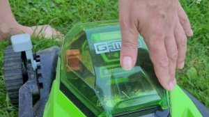 Опыт эксплуатации. Аккумуляторная газонокосилка Greenworks - Сравнение Greenworks с Gardena 32E