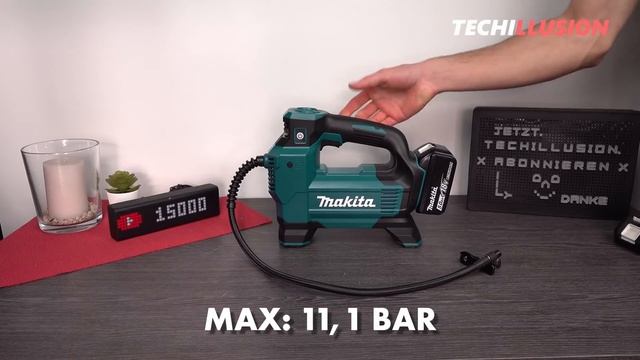 ?DER NEUE 18V AKKU KOMPRESSOR! ? DMP181Z - Makita Akku Kompressor DMP181Z - Review  Test