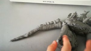 Самая громандая фигурка Годзиллы 2021 из пластилина