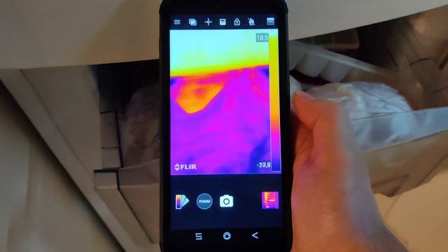 Тепловизор FLIR Lepton в смартфоне Blackview BV9800 Pro смотреть онлайн