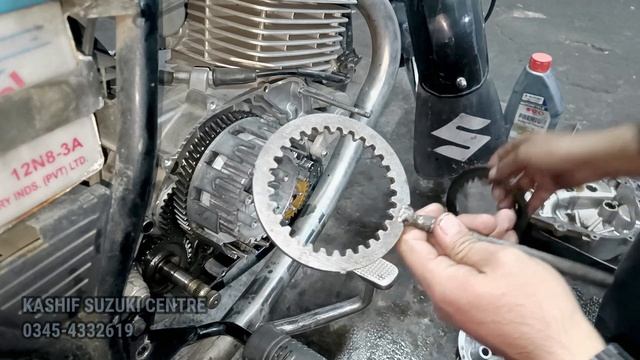 SUZUKI GS 150 GENIAN CLUTCH PLATE PRESSURE PLATE PRICE@kashifsuzukicentre