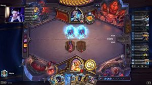 Контр-ДК! ОТК Воин выносит ТИР один колоды! | Hearthstone Мини-набор Возвращение в Наксрамас