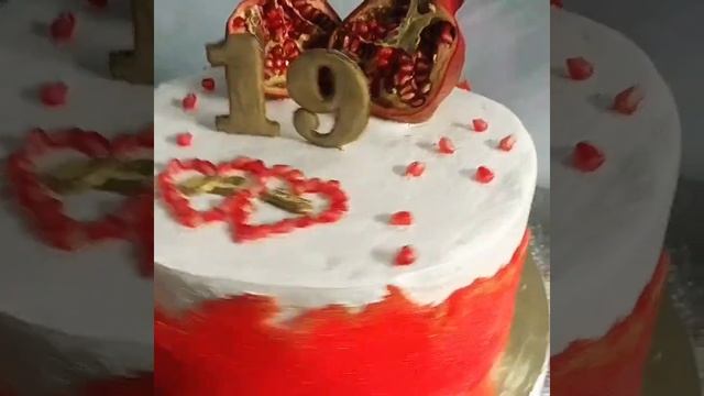 Торт на гранатовую свадьбу смотреть онлайн