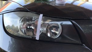 БМВ ПОЛИРОВКА ФАР на БМВ СВОИМИ РУКАМИ. До И После !!!