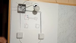 Как подключить проходной выключатель. Схема подключения проходных переключателей. Полная инструкция