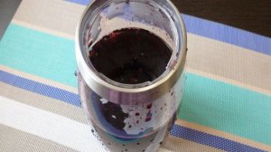 Черничный холодный чай с мятой и базиликом