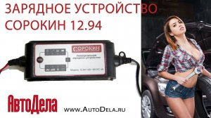 Обзор зарядного устройства "Сорокин" 12.94