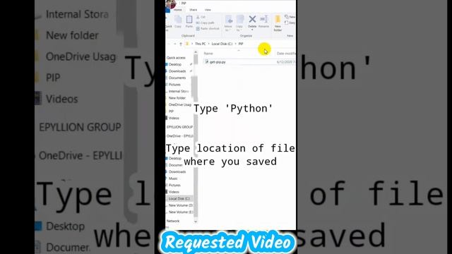 How To Install PIP Pyautogui For python                 #python #programming #coding #PIP #viral