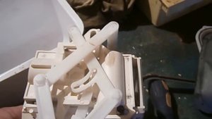 Разборка газового счетчика, газовый счетчик изнутри