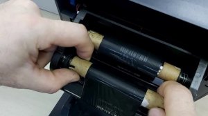 Термотрансферный принтер FORT FT-TTP42B - подготовка к работе