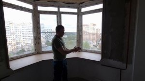 Откос на окно со столешницей из ЛДСП EGGER