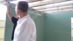 сборка каркаса двухуровнего потлка Кнауф П112