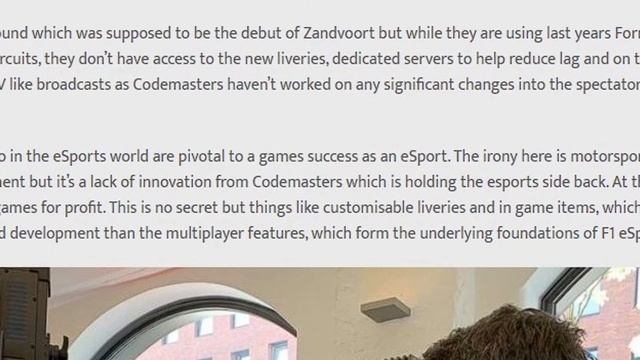 Game or Simulator? - The F1 Game Identity Crisis
