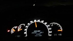 Mercedes S500 Разгон от 70 до 180 Км/ч