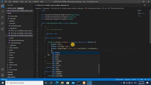 laravel framework latest | what is migration ? | migration in laravel | Migration