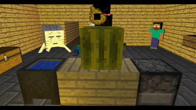 монстры готовят еду в маинкрафте смотреть онлайн