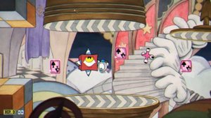 Cuphead : прохождение уровня " Смешная суматоха" на Пацифисте без урона( No Damage).