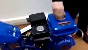 мотоблок МБ 2 М подготовка к запуску двигателя