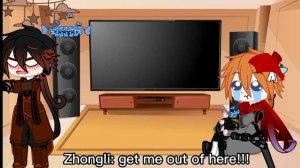 •|Zhongli and Childe react to some video|• (Tartali)~Childe x Zhongli~
