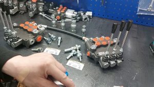 Определение типов резьб на гидравлических компонентах. На примере одинакового "ключа"