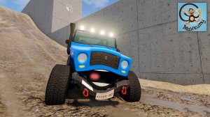 Мультик про Машинки. Машинки на трассе с препятствиями. Манкиту