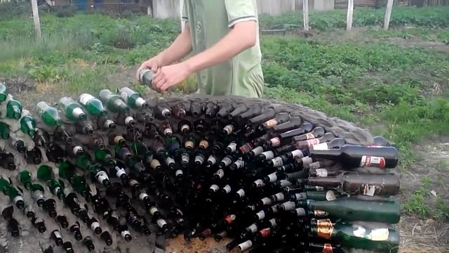 Строим душ из пивных бутылок смотреть онлайн