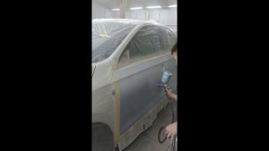 Покраска под толщиномер.Шкода Рапид