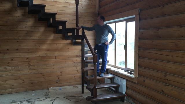 Лестница открытая на ломаном косоуре смотреть онлайн