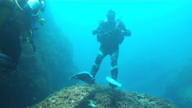 Scuba diving Blue Lagoon, Comino Island, Malta смотреть онлайн