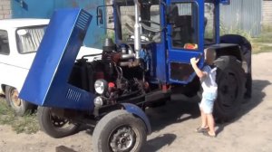 САМОДЕЛЬНЫЙ ТРАКТОР СРЕДНЕГО КЛАССА