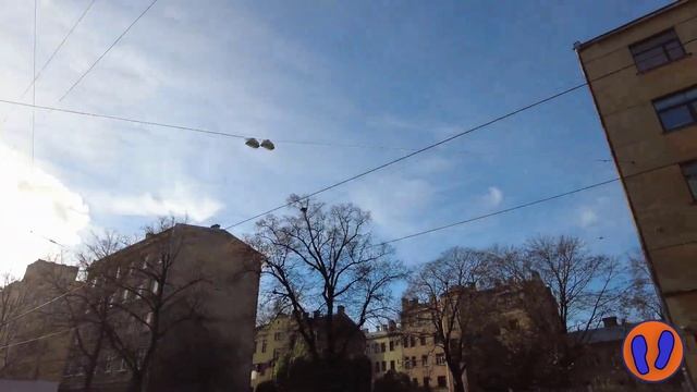 Это тоже #Рига. Улица Миера Miera iela смотреть онлайн