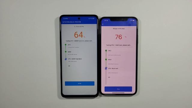 Xiaomi Poco X3 Pro vs Iphone 11 Pro Max Antutu Benchmark Test смотреть онлайн