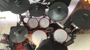 Airbourne - Runnin' wild (HQ ) - Drumcover by DragDrummer - Alesis Crimson II