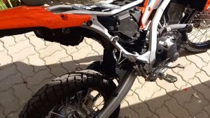 Honda CRF 300 L LeoVince Auspuff Montage deutsch