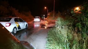 ул. Арбузова спустя час после ливня 07.08.2022 Новосибирск