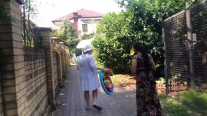 Сочи парк отель Дорога от отеля к пляжу #адлер #сочи #море #пляж #отдых